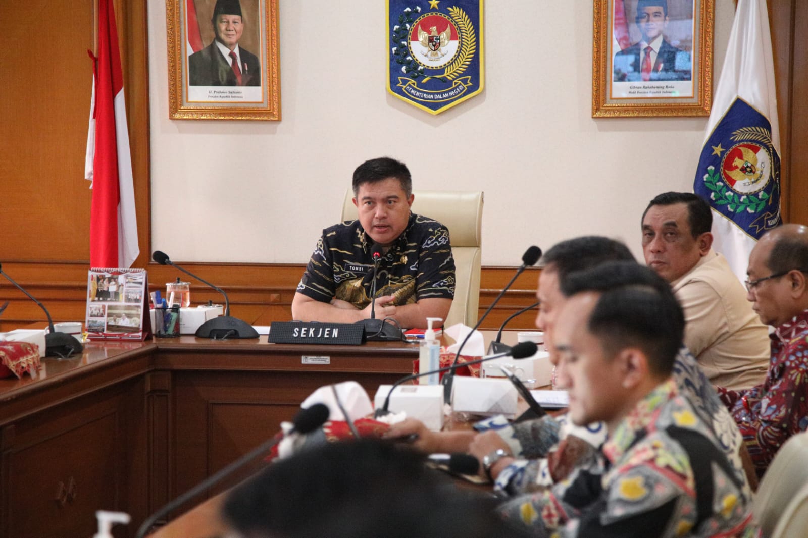 Sekjen Kemendagri Instruksikan Pemda Percepat Penyediaan Lahan Untuk Program MBG