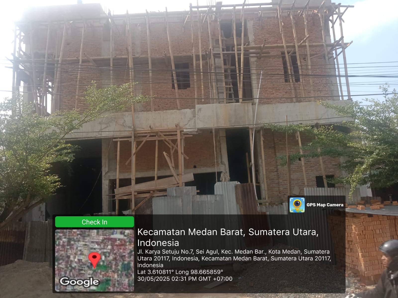 Bangunan Liar Tanpa PBG Di Medan Barat Terkesan Dibiarkan