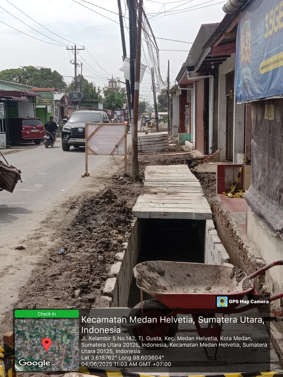 Diduga Tanpa Papan Nama & K3 Proyek Siluman,Pekerjaan Drainase Dinas SDA BMBK Kota Medan