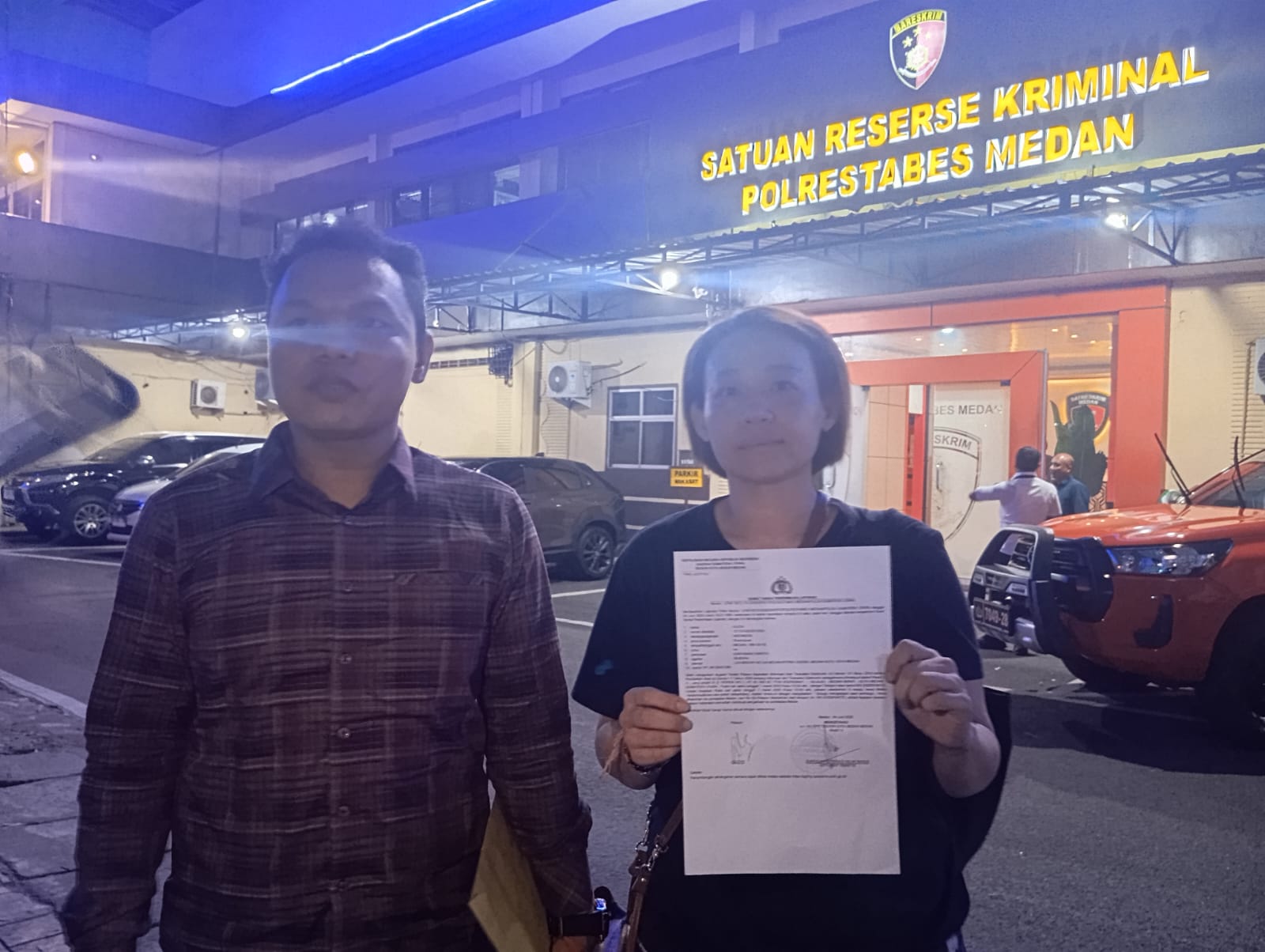 IS Dan Akun Media Online Dilaporkan Ke Polrestabes Medan Atas Pencemaran Nama Baik Alicia