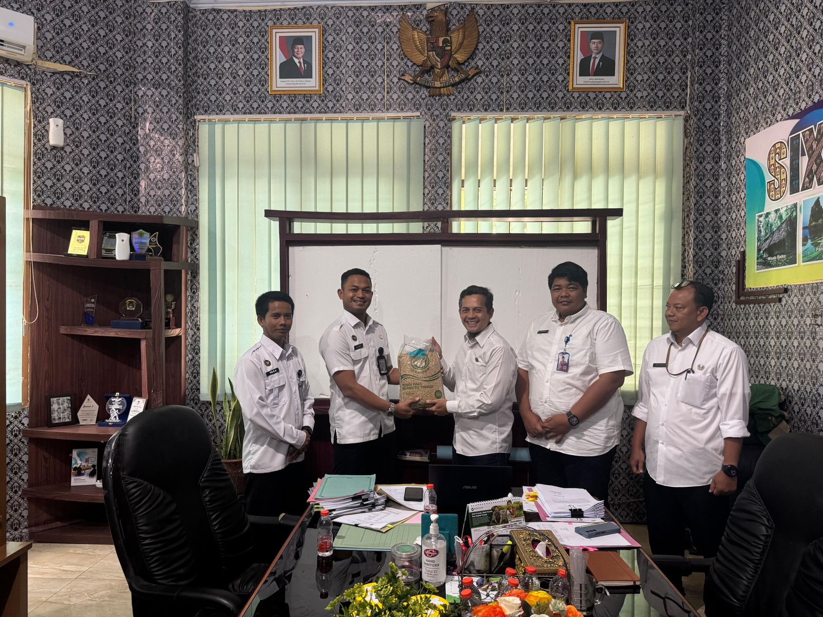 Dorong Kemandirian WBP, SAE Lapas Rangkasbitung siap Garap Padi Gogo dari Dinas Pertanian Lebak