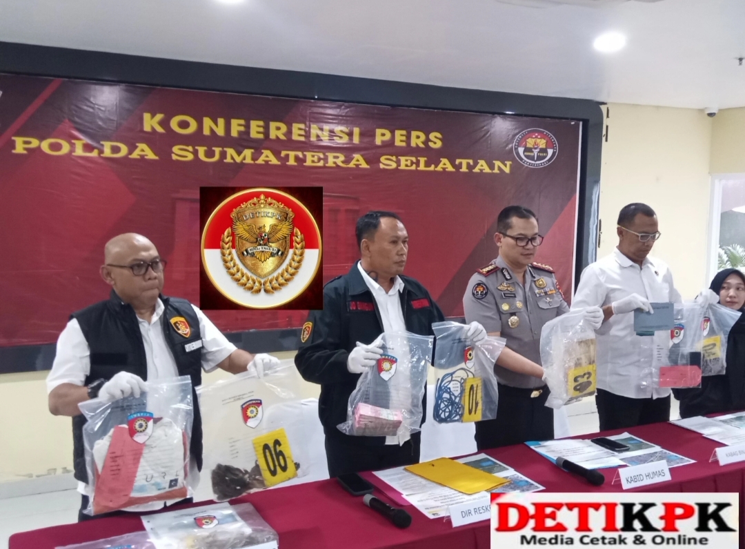 Polda Sumsel Ungkap Pembunuhan Berencana Lansia Di Palembang, Tiga Tersangka Diamankan