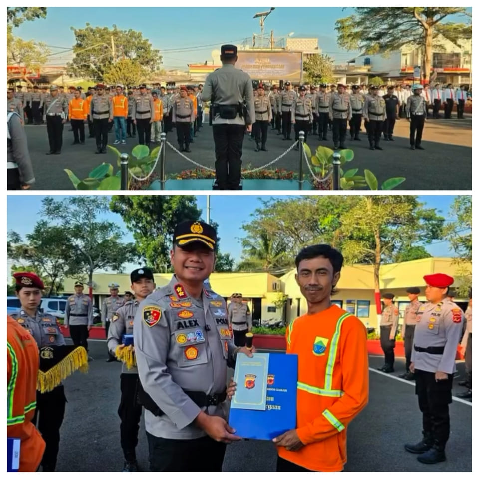 DLH Kabupaten Cianjur Ucapkan Selamat dan Terima Kasih kepada Kapolres atas Penghargaan juga Prestasi Polres Cianjur sebagai Satker Paling Rapi dan Bersih