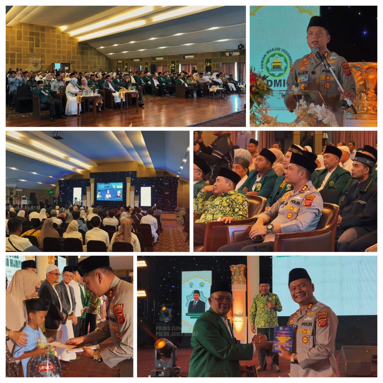 Kapolres Cianjur Hadiri Haflah Milad DMI ke-54 dan Gebyar Syiar Muharram 1448 H, Perkuat Sinergi Jaga Kondusivitas Daerah