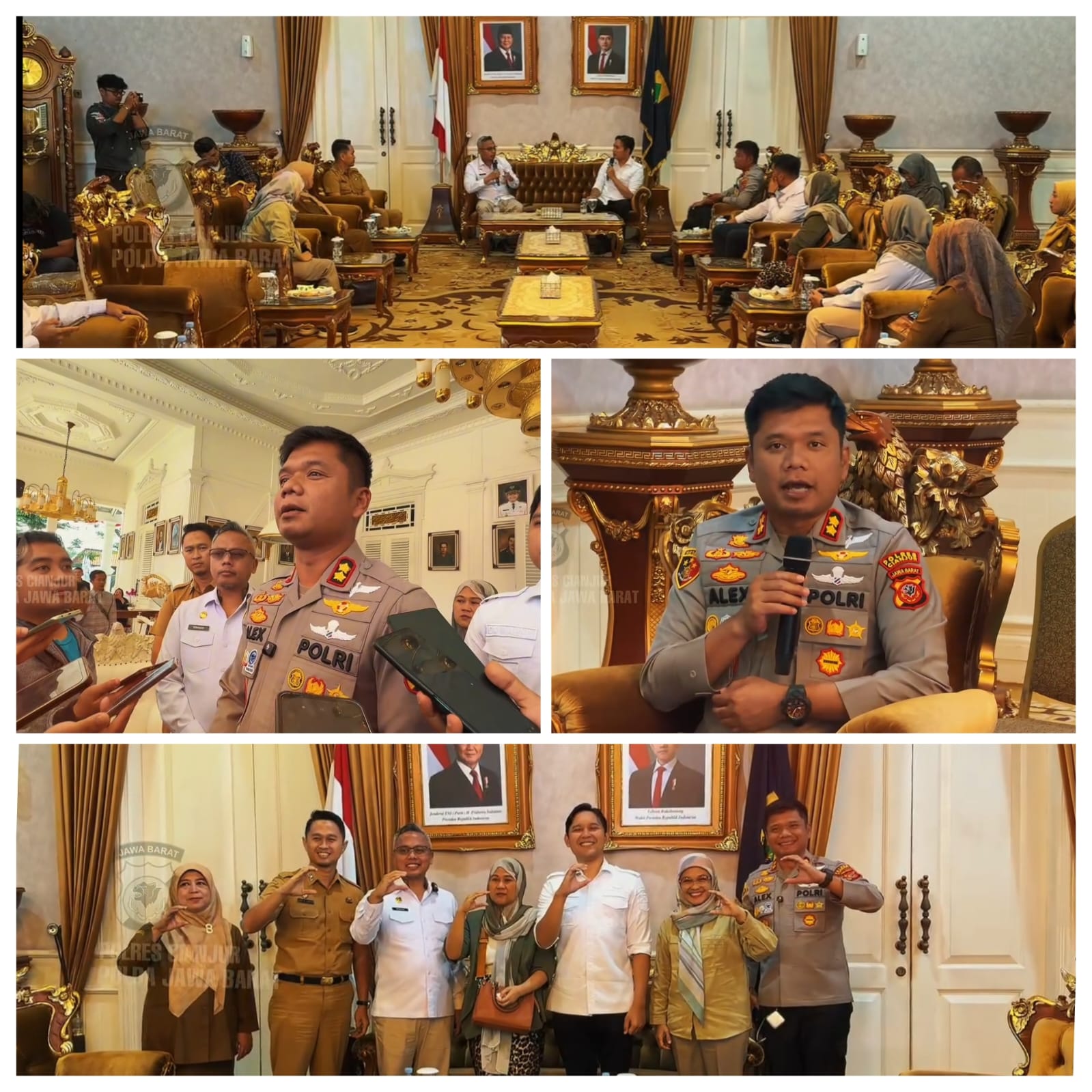 Kapolres Cianjur Hadiri Penyambutan PMI Diduga Korban TPPO, Tegaskan Komitmen Berantas Perdagangan Orang