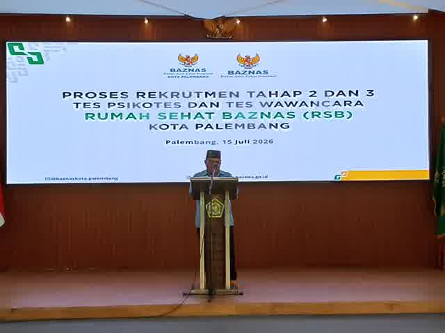 Rekrutmen RSB BAZNAS Palembang Tembus 1.830