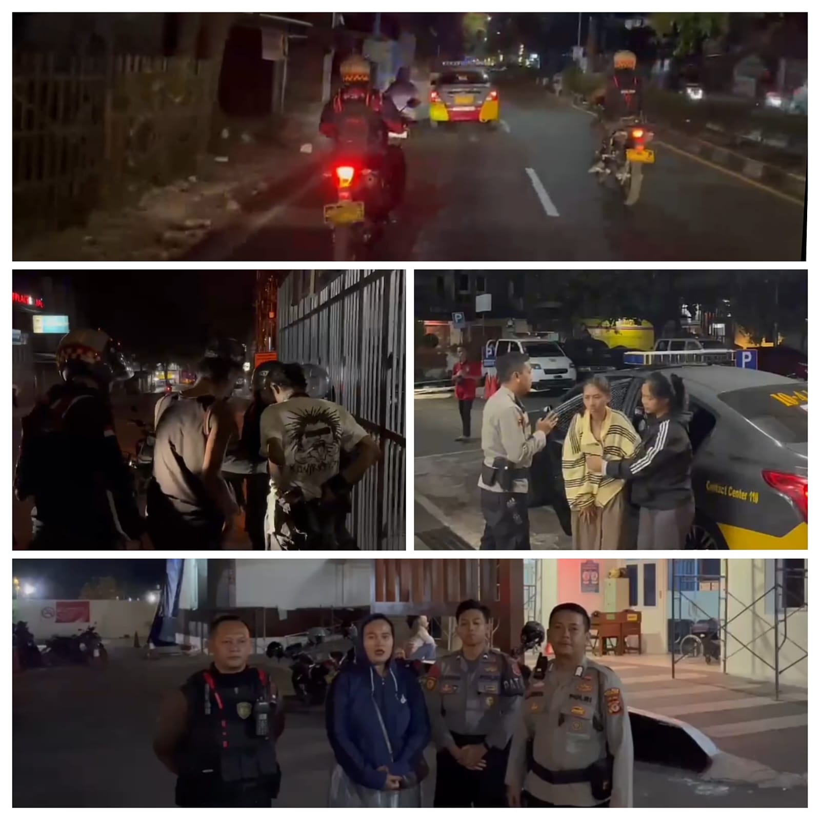 Patroli Jago Presisi Polres Cianjur Sigap Evakuasi Warga Sakit di Tengah Patroli