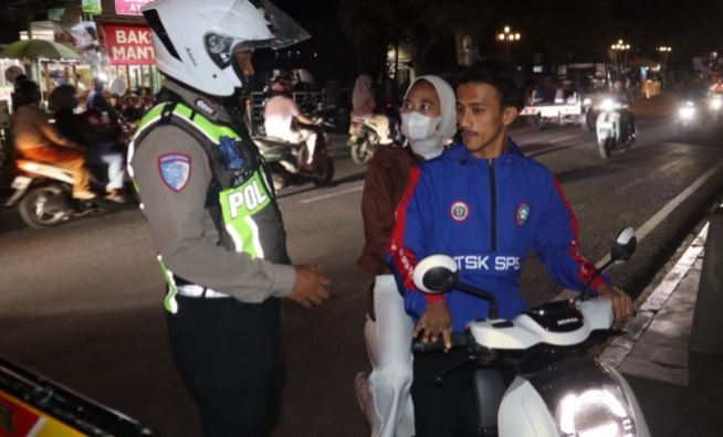 Polres Cianjur Tindak 95 Pelanggar dalam Operasi Penertiban Knalpot Brong di Jalan Siliwangi