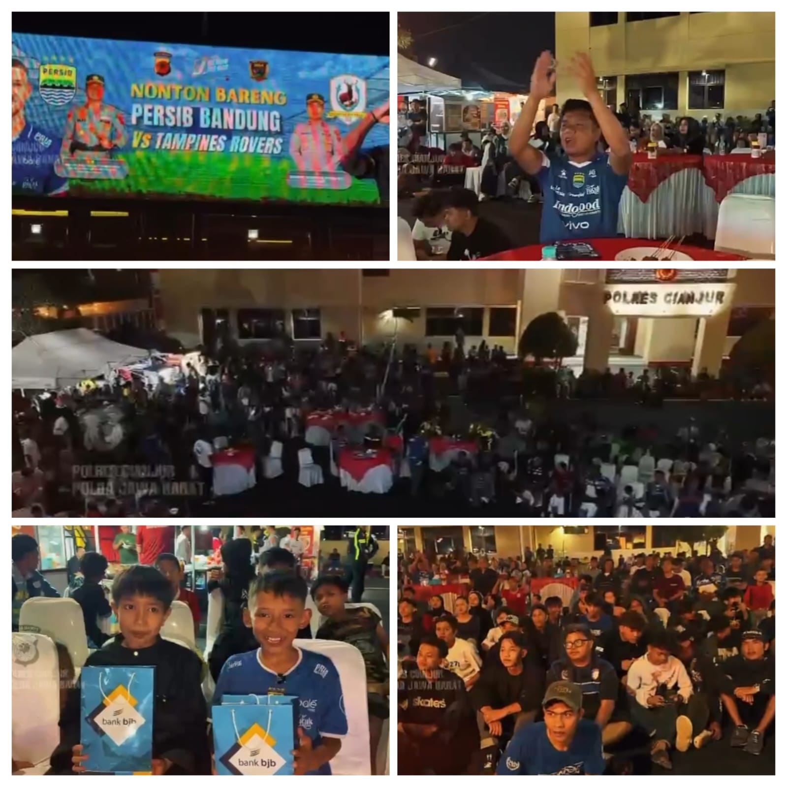 POLRES CIANJUR GELAR NOBAR PIALA PRESIDEN 2026 PERSIB VS TAMPINES ROVERS FC, PERKUAT SILATURAHMI BERSAMA BOBOTOH DAN MASYARAKAT