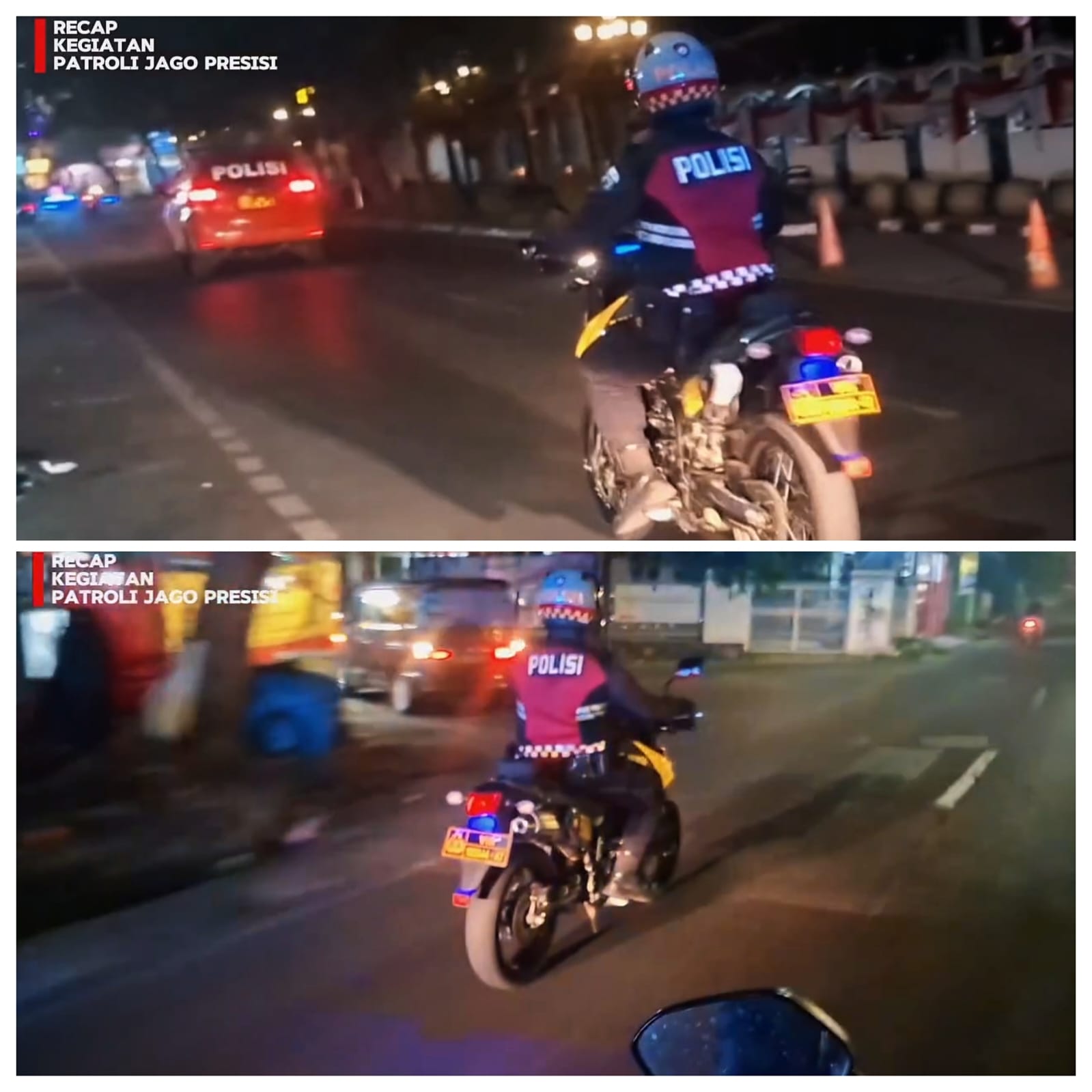 PATROLI JAGO PRESISI POLRES CIANJUR HADIR DI TENGAH MASYARAKAT, JAGA KAMTIBMAS HINGGA DINI HARI