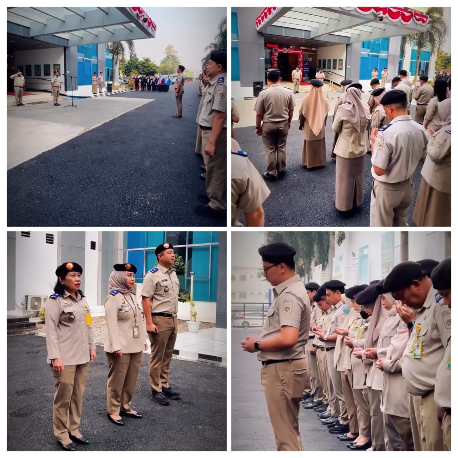 Apel Pagi Kantor Pertanahan Kota Tangerang Selatan Perkuat Komitmen Pelayanan Bersih dan Bebas Pungli