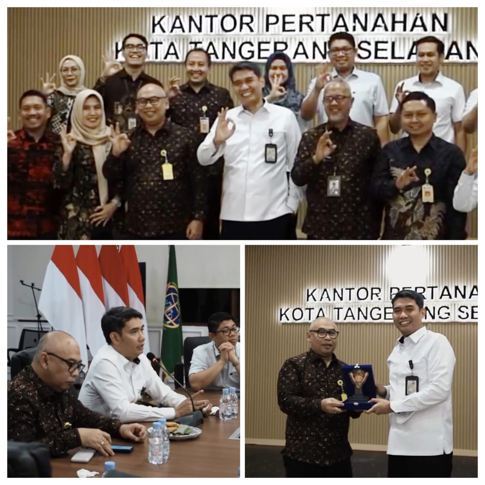 Kakan BPN Tangsel Seto Apriyadi Pimpin Penerimaan Kunjungan Studi Komparatif BPN Sumedang